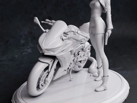 Misato - Neon Genesis Evangelion 3D Print Model