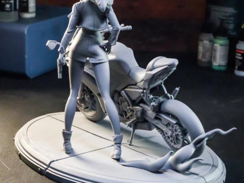 Misato - Neon Genesis Evangelion 3D Print Model
