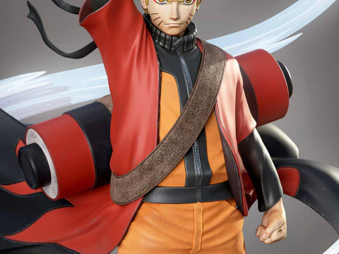Naruto Sage Mode 3D Print Model
