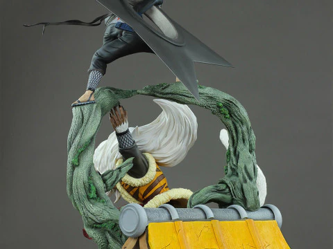 Naruto Sandaime Hokage - The Last Fight 3D Print Model