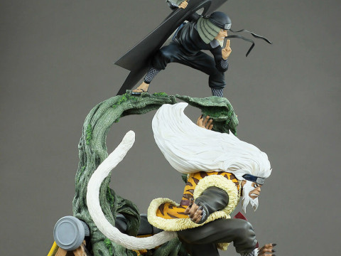 Naruto Sandaime Hokage - The Last Fight 3D Принт Модель
