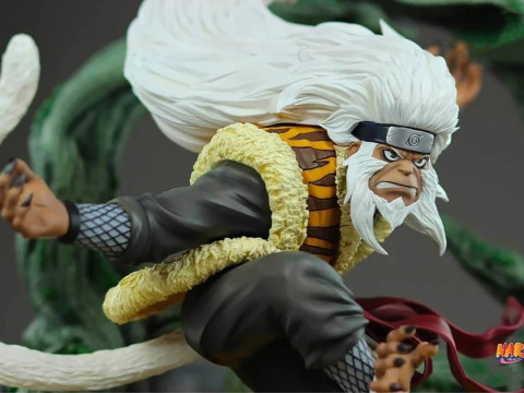 Naruto Sandaime Hokage - The Last Fight 3D Принт Модель