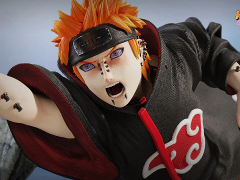 Naruto Vs Pain 3D Print Model
