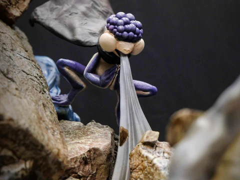 Naruto Vs Pain 3D Print Model
