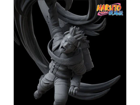 Naruto Vs Pain 3D Print Model