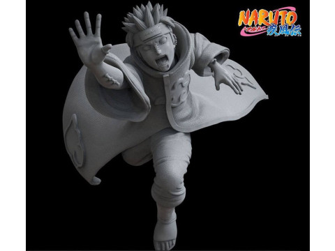 Naruto Vs Pain Modelo de impresión 3D