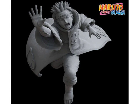 Naruto Vs Pain 3D Print Model