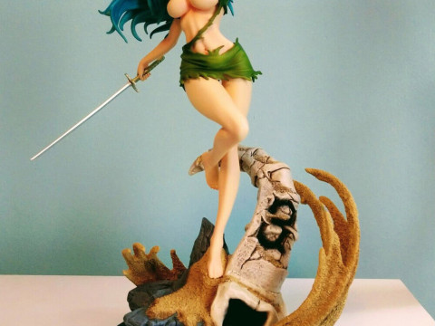 Nelliel Tu Odelschwanck 3D-Druckmodell