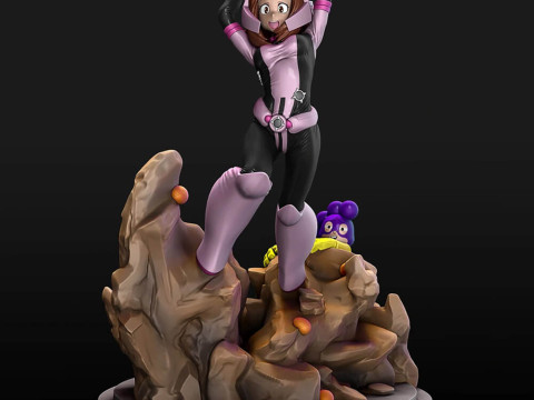 Ochako Uraraka Modelo de impresión 3D