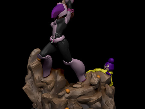 浦良御茶子 3D 打印模型