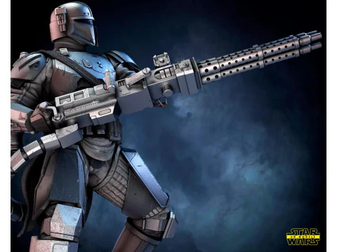 PAZ Vizsla - Star Wars 3D Print Model