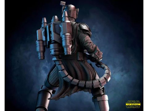 PAZ Vizsla - Star Wars 3D Print Model