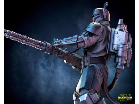 PAZ Vizsla - Star Wars 3D 프린트 모델