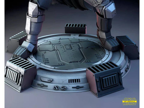 PAZ Vizsla - Star Wars 3D Print Model