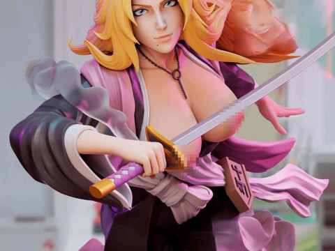 Rangiku Matsumoto 3D 打印模型