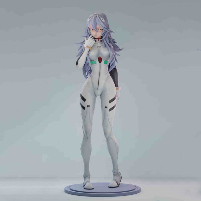 Rei Ayanami - Evangelion Model do druku 3D .c4d .max .obj .3ds .fbx .stl .blend 