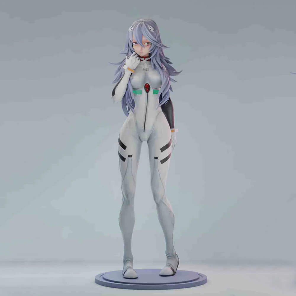 Rei Ayanami - Evangelion 3D Print Model .c4d .max .obj .3ds .fbx .stl .blend 