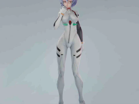 Rei Ayanami - Evangelion 3D Print Model