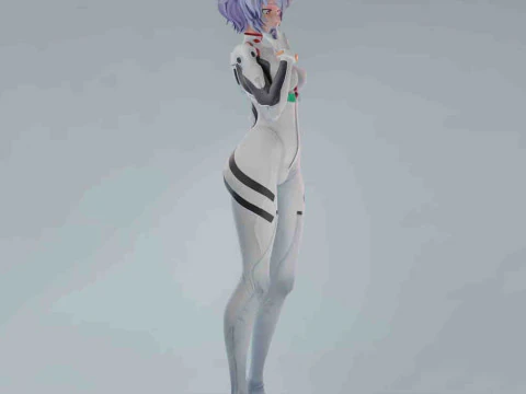 Rei Ayanami - Evangelion 3D Print Model