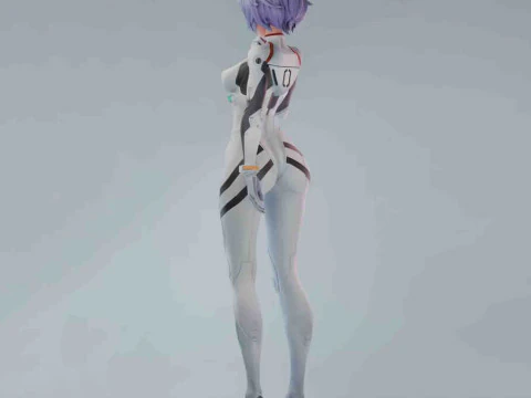Rei Ayanami - Evangelion 3D Print Model