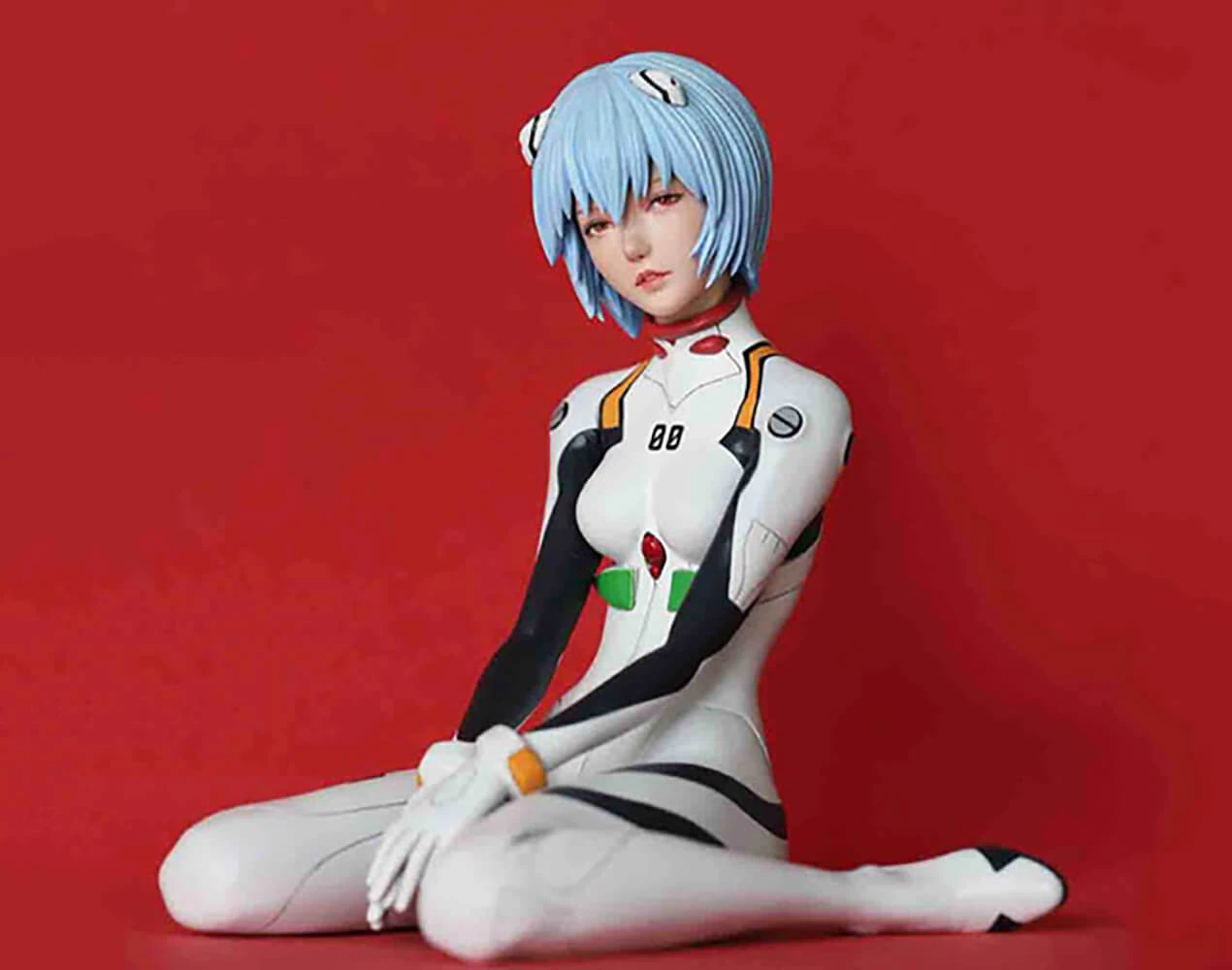 Rei Ayanami Figure 3D Print Model .c4d .max .obj .3ds .fbx .stl .blend 