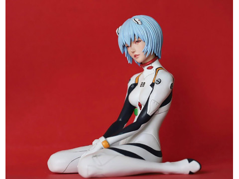 Rei Ayanami Figure Modelo de Impressão 3D