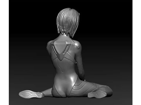 Rei Ayanami Figure 3D Print Model