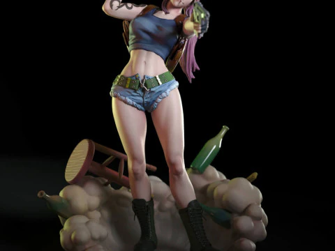 Revy - Laguna Nera Modello di stampa 3D