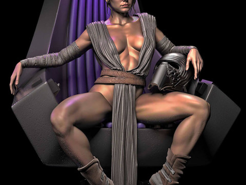 Rey - Star Wars Modello di stampa 3D