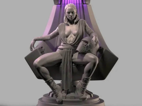 Rey - Star Wars Modello di stampa 3D