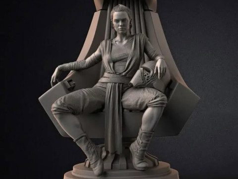 Rey - Star Wars Modello di stampa 3D