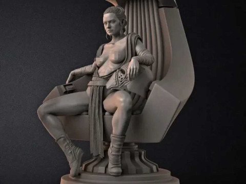 Rey - Star Wars Modello di stampa 3D