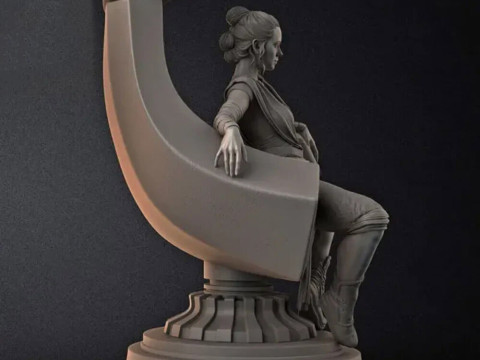 Rey - Star Wars Modello di stampa 3D