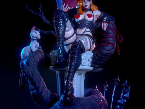 Rosine Pin-Up 3D Print Model