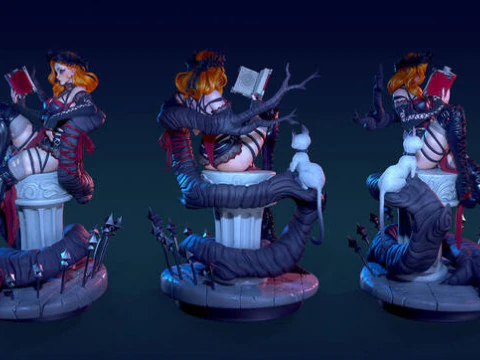 Rosine Pin-Up 3D Print Model