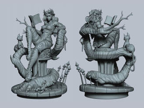Rosine Pin-Up 3D Принт Модель