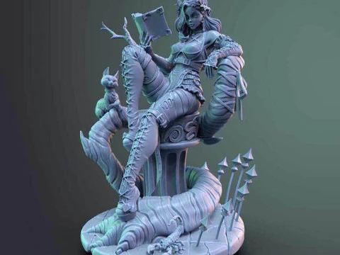 Rosine Pin-Up 3D Print Model