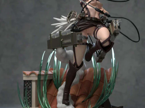 Sasha Braus - Attack on Titan 3D Print Model