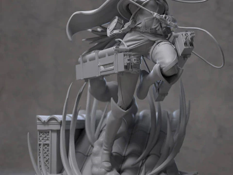 Sasha Braus - Attack on Titan 3D Print Model