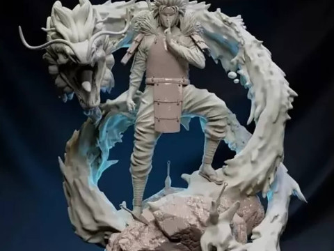 Senju Tobirama - Naruto 3Dプリントモデル