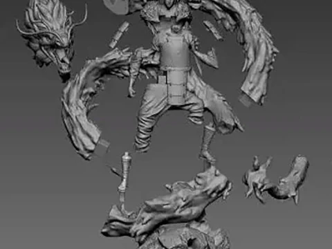 Senju Tobirama - Naruto 3D Print Model