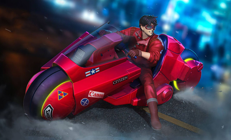 Shotaro Kaneda - Akira 3D 打印模型 .c4d .max .obj .3ds .fbx .stl .blend