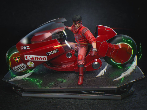 Shotaro Kaneda 3D Print Model