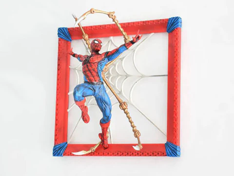 スパイダーマン エンドゲーム 3Dプリントモデル