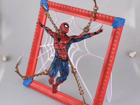 Spiderman Endgame Modèles 3D en vedette