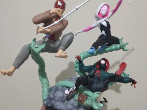 Spiderman Multiverse 3D Print Model
