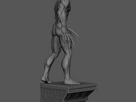 스파이더맨 톡신 3D 프린트 모델