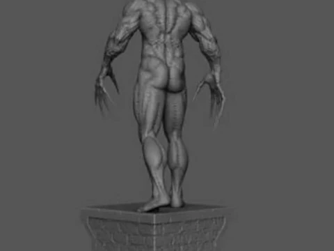 스파이더맨 톡신 3D 프린트 모델