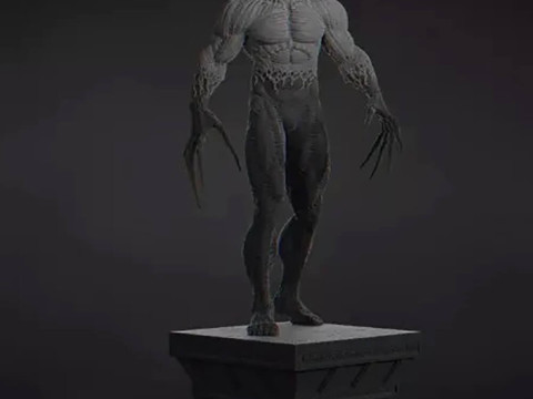 Spiderman Toxin 3D Принт Модель
