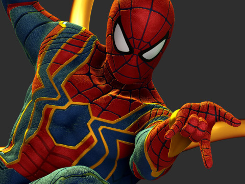 Spiderman Vs Doctor Octopus Model Cetak 3D